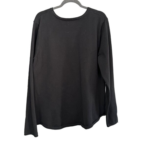 Duluth Trading Co women’s size XXL long sleeve black cotton blend t-shirt top - Picture 2 of 5